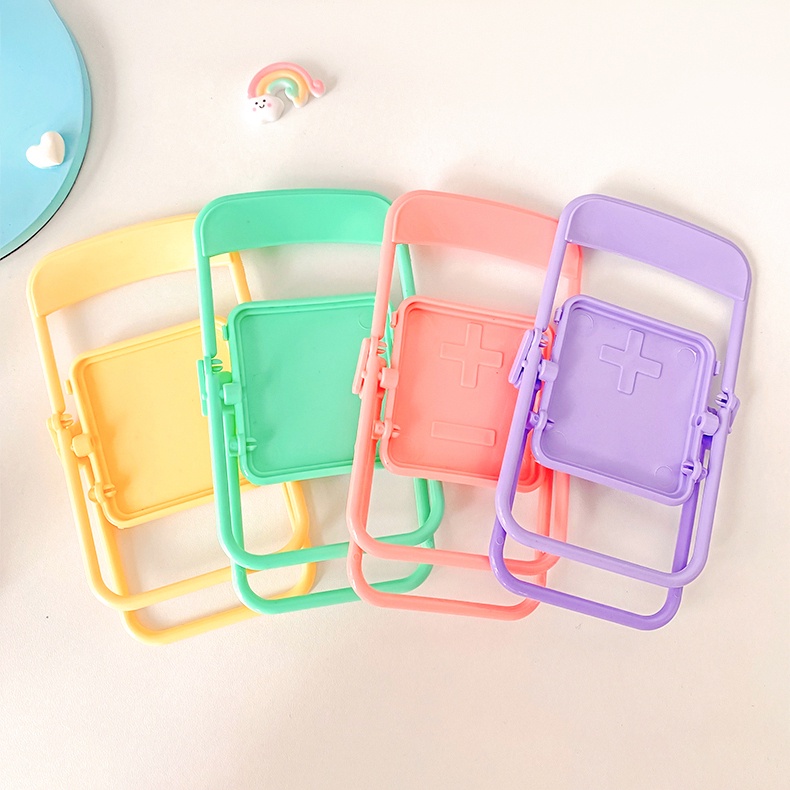 Flowertree Giá Đỡ Điện Thoại Hình Bánh Macaron Dễ Thương