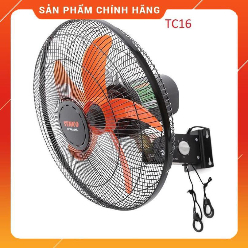 [Grab Hỏa tốc 1H] CÓ GRAB Quạt treo tường 2 dây SENKO TC16 bảo hành 24 tháng chính hãng Huy Anh