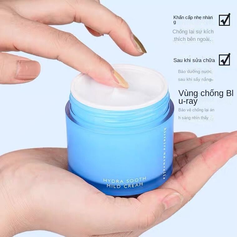 HN Facial Repair Cream dưỡng ẩm dưỡng ẩm làm dịu phục hồi da nhạy cảm HISTOIRE NATURELLE