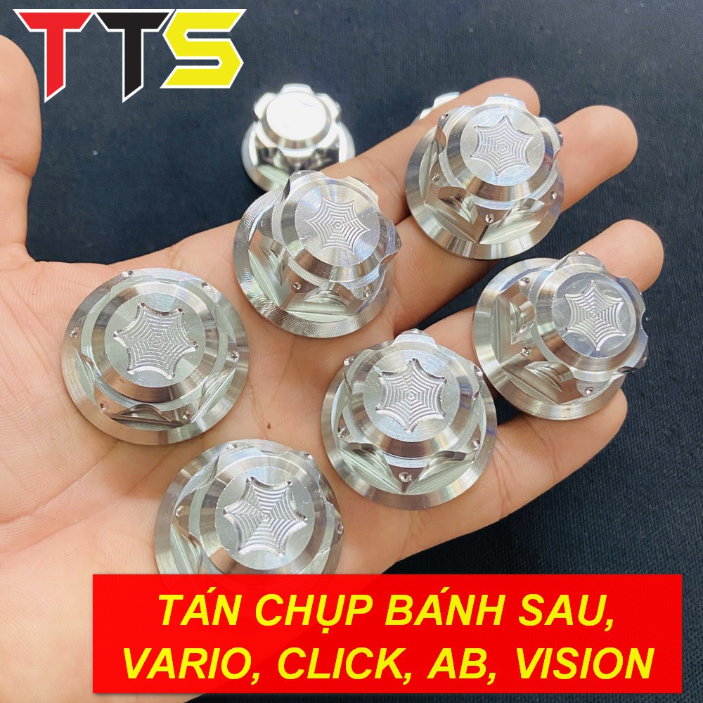 CỐT TÁN SALAYA BÁNH TRƯỚC SAU SỬ DỤNG CHO VARIO, CLICK THÁI ( FULL INOX 304 )