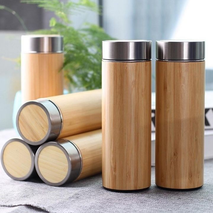 Bình giữ nhiệt võ tre 500ml