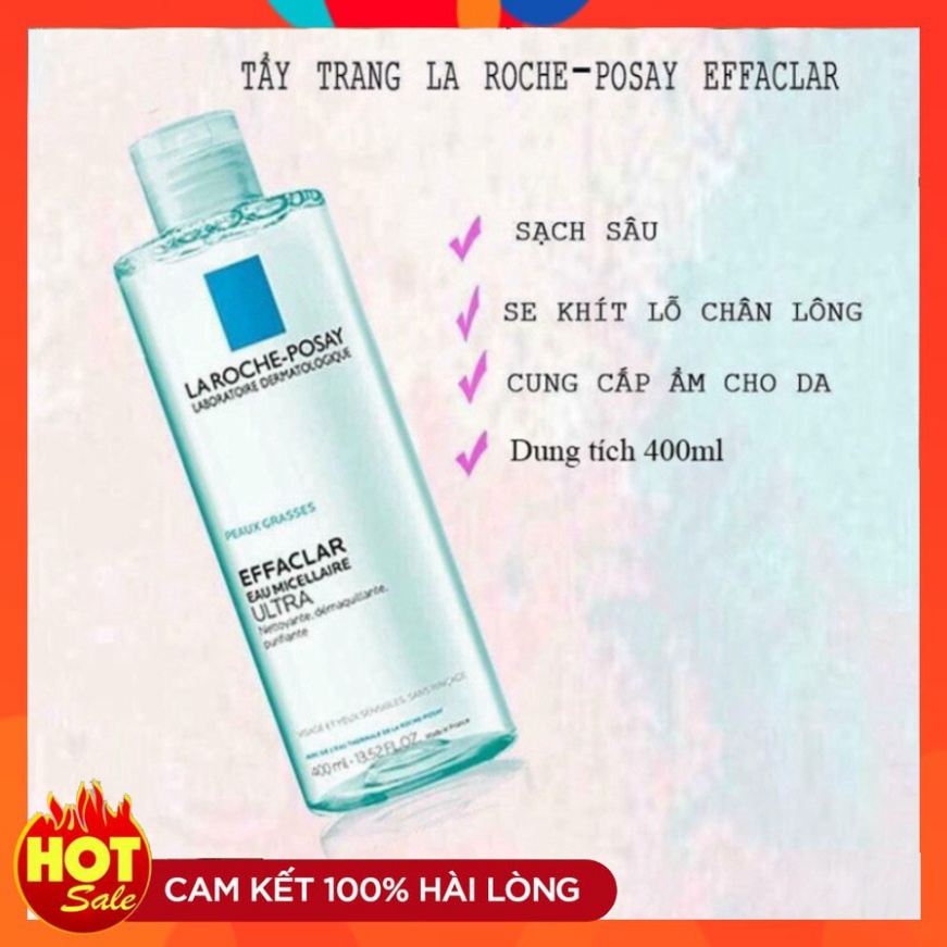 Nước tẩy trang cho da nhạy cảm La Roche-Posay Micellar Water Ultra Sensitive Skin 400ml | BigBuy360 - bigbuy360.vn