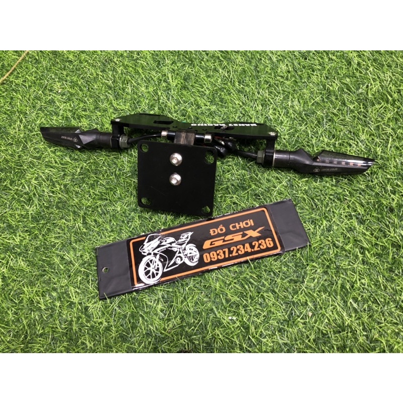 Pat biển số CNC gập ra vào - lắp mọi loại xe GSX150 / CBR150 / r15 r150 s150