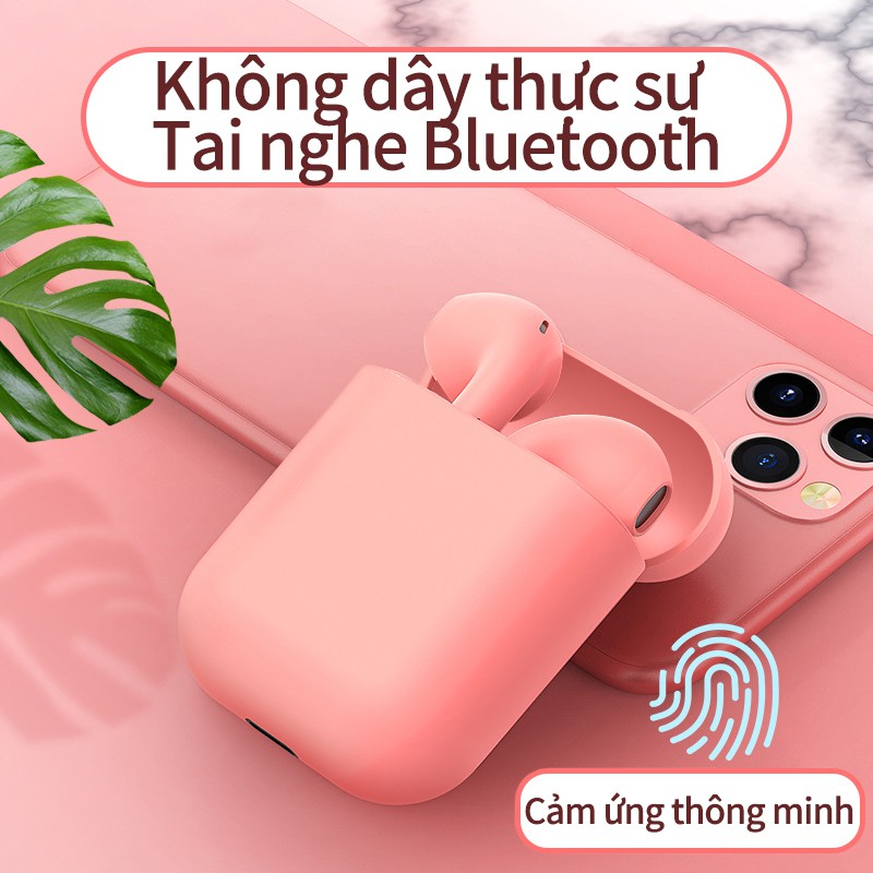 Tai nghe TWS Bluetooth 5.0 không dây kiểu nhét tai thích hợp cho iPhone và Android với 9 màu tùy chọn | BigBuy360 - bigbuy360.vn