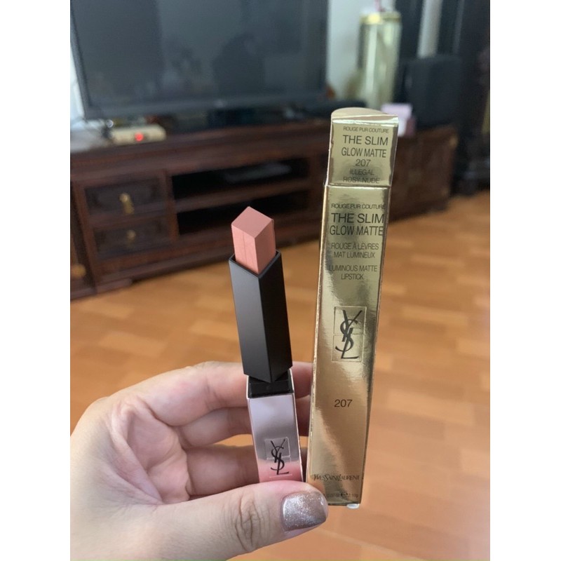 Son YSL The Slim Glow Matte - màu 202, 203, 204, 207, 209, 210, 212, 213, 214, 215