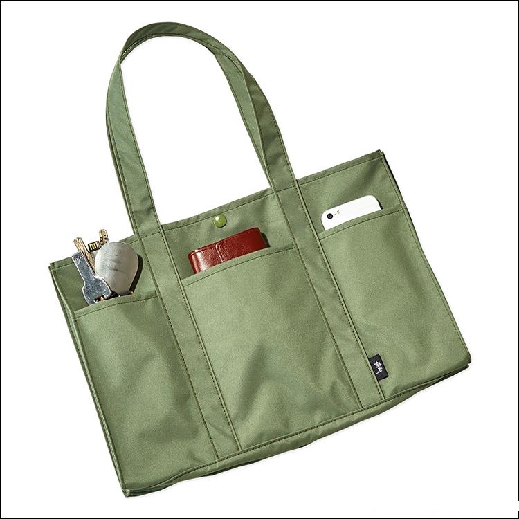 Túi Tote Đeo Vai Màu Xanh Quân Đội