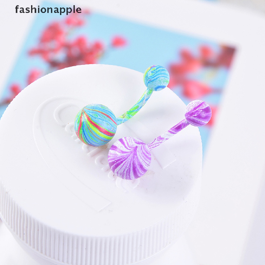 Bộ 16 Khuyên Rốn Đính Đá Cá Tính