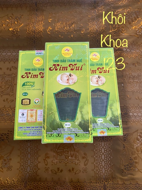 Dầu Tràm Kim Vui HUẾ_ chai 80ml