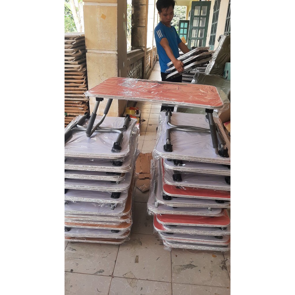 Bàn học gấp gọn có khe cắm IPAD để hàng xịn - bàn học mini mẫu cao cấp | BigBuy360 - bigbuy360.vn