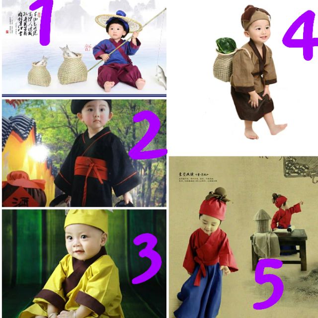 Bộ tiều phu cho bé nhiều mẫu