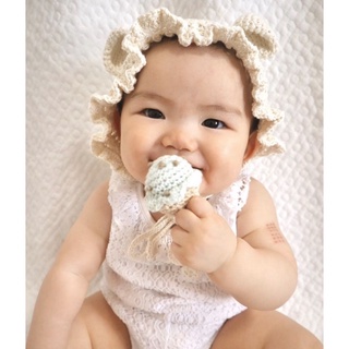 Mũ len bèo tai gấu cho bé