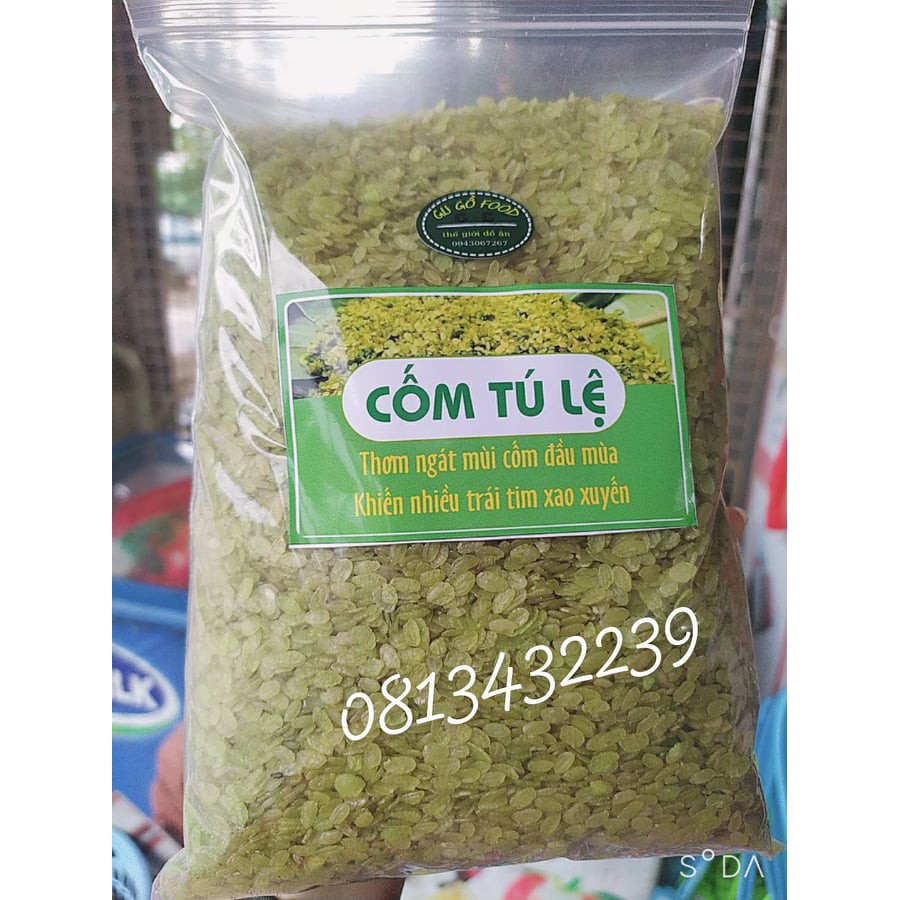 CỐM TÚ LỆ THƠM NGON - CHUẨN MÀU TỰ NHIÊN, KHÔNG NHUỘM (1kg)