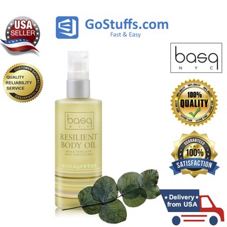 Dầu dưỡng ngăn ngừa rạn da Hương bạch đàn Basq Skin Care Resilient Body Stretch Mark Oil 120ml