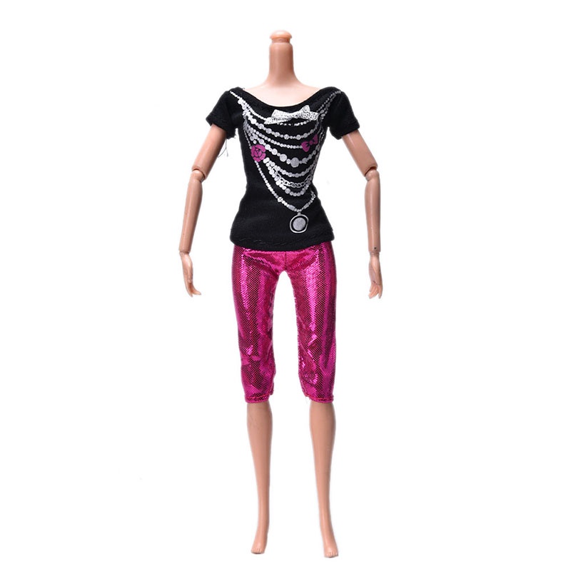 Set 2 Món Đồ Thời Trang Cho Búp Bê Barbie