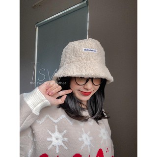 Mũ bucket lông cừu