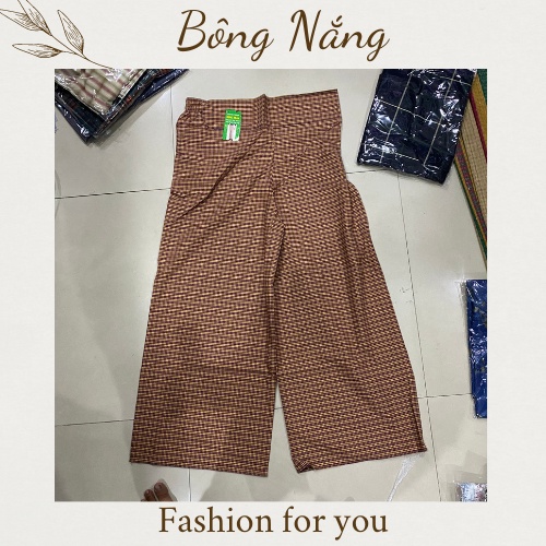 Quần váy chống nắng kaki cao cấp freesize thuận tiện khi đi xe máy họa tiết ngẫu nhiên