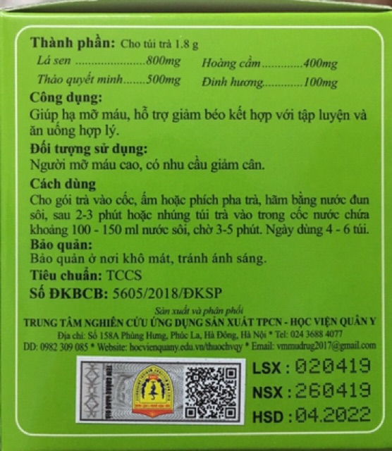 Liệu trình Giảm Cân hiệu Quả 1 lọ uống 100 viên và 3 hộp trà💊 FREESHIP ️💊 Học Viện Quân Y | BigBuy360 - bigbuy360.vn