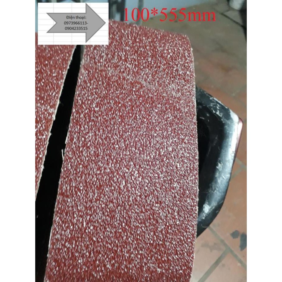 Giấy nhám vòng khổ 100mm* 555mm