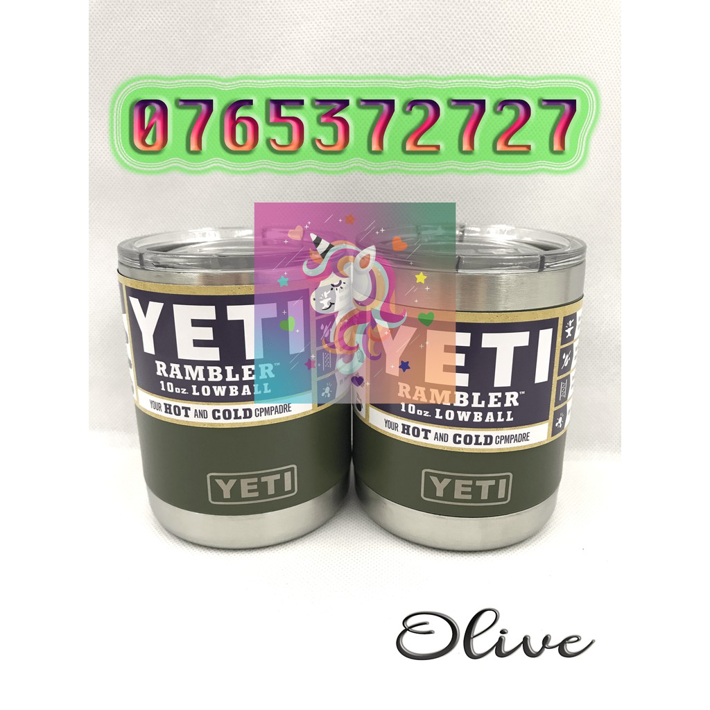 Ly giữ nhiệt Yeti xuất dư 10 Oz - 300 ml