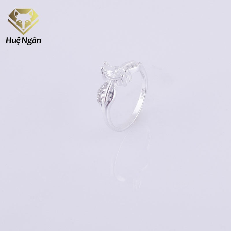 Nhẫn bạc 925 Huệ Ngân - Lá xuân YYJZ035