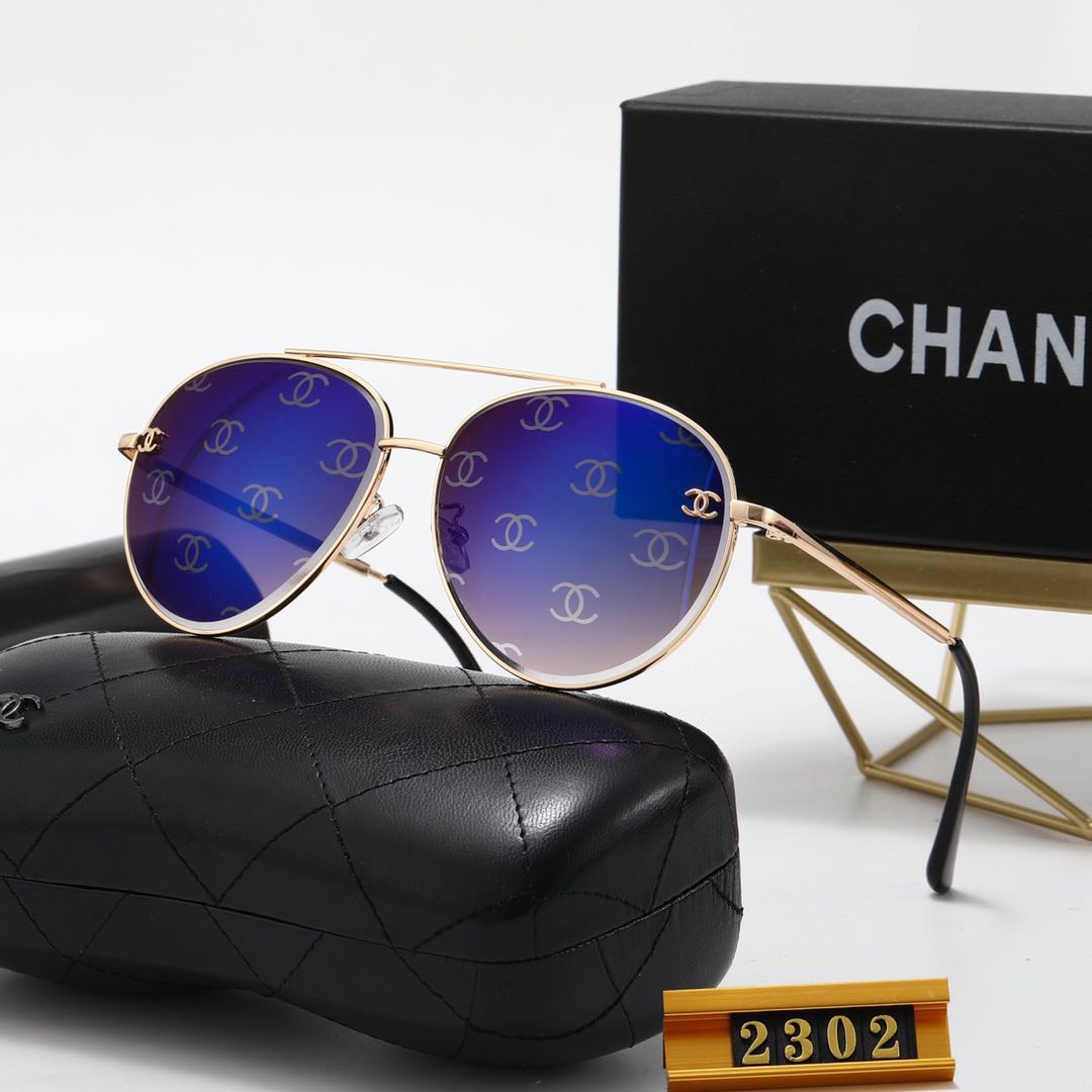 Chanel_ Kính râm 2021 Thời trang Hàn Quốc mới Kính râm phân cực nam và nữ Cặp đôi hợp thời trang Du lịch ngoài trời Kính râm lái xe thời trang Ngôi sao đường phố Chụp ảnh Wild Anti-UV Kính râm