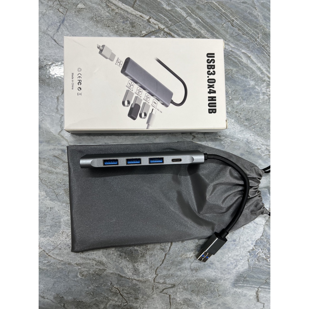 HUB Type C và HUB USB 3.0 tốc độ cao SIDOTECH cổng chia usb mở rộng kết nối chuyển đổi cho laptop táo Laptop PC (SB2)