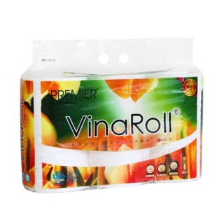 Giấy Vệ Sinh Vinaroll Cao Cấp 6 cuộn 3 Lớp Không Lõi