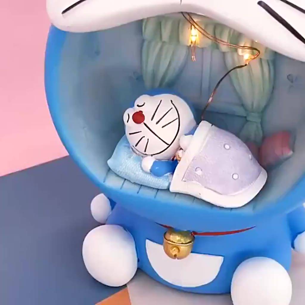 Đèn ngủ Doraemon phát sáng trang trí cho kệ bàn làm viêc siêu dễ thương | BigBuy360 - bigbuy360.vn