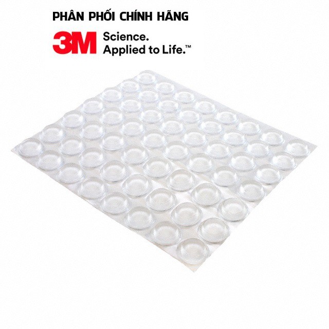 Nút đệm cao su 3M SJ5312 - 3M™ Bumpon™ Blister Pack SJ5312 Clear 12.7mm x 3.6mm