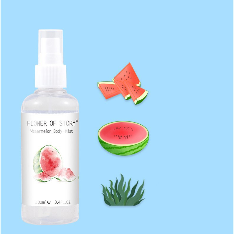 Một Chai Xịt Thơm 2in1 Body Và Xịt Thơm Phòng Hương Hoa Qủa Flower Of Story 100ML | BigBuy360 - bigbuy360.vn