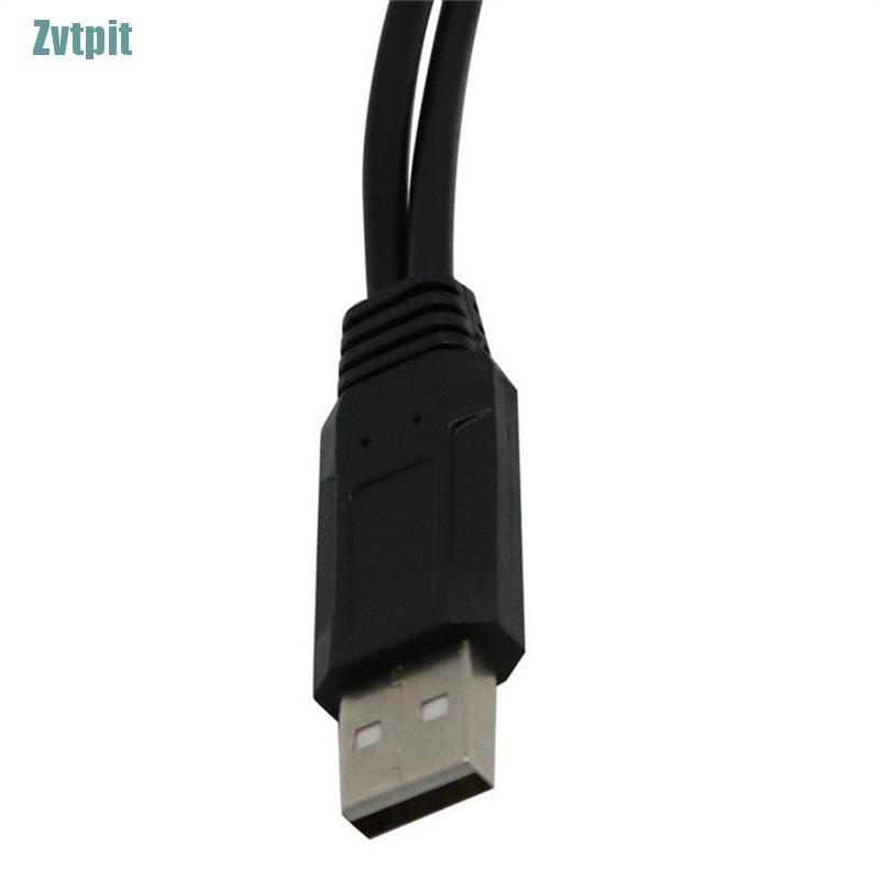 Cáp chia chữ Y USB 2.0 A Male sang 2 Dual Female