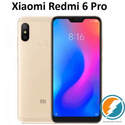 Điện thoại Xiaomi Redmi 6 Pro 2sim 3G/32G mới Chính Hãng, Camera sắc nét, Cày Game nặng mượt MSP 021
