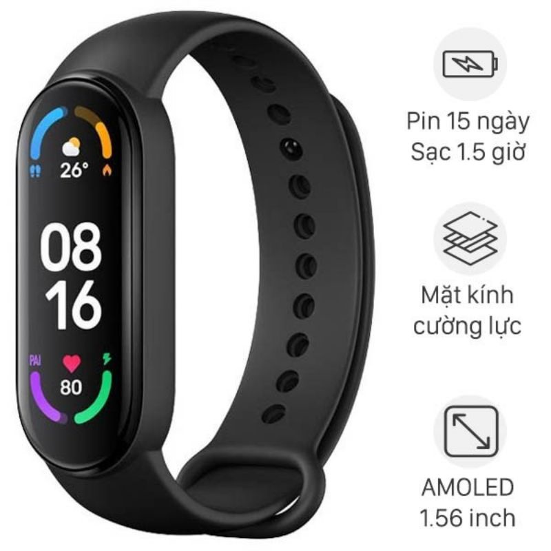 Vòng đeo tay thông minh Xiaomi Miband 4 5 6