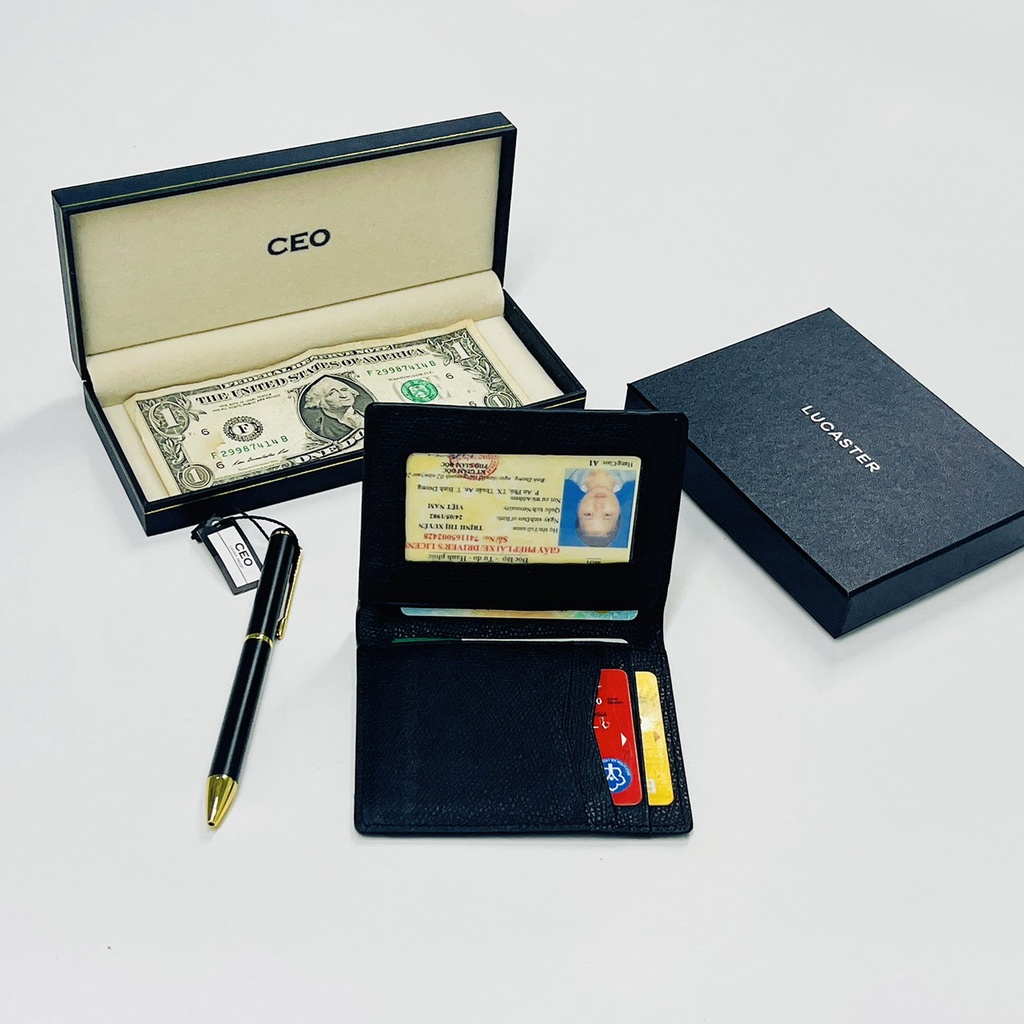 ví nam,nữ da thật nhập khẩu ,ví nữ ,nam mini cao cấp thời trang công sở có hộp bảo hành 12 tháng