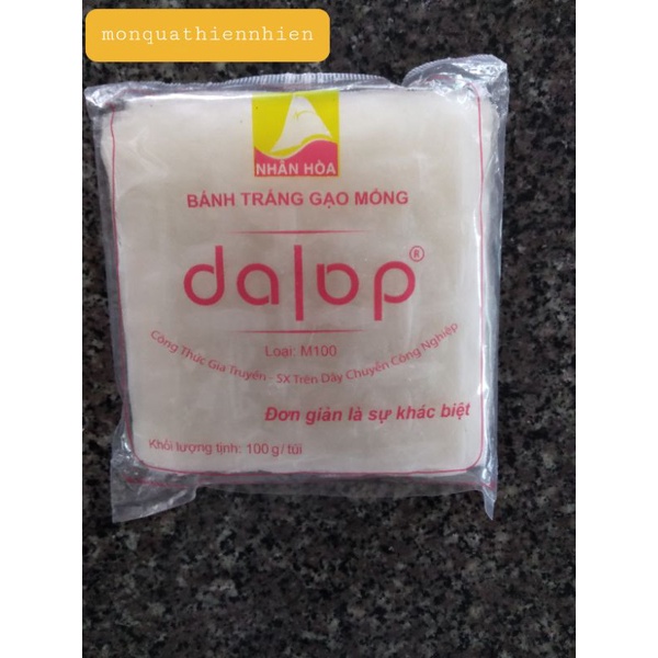 BÁNH TRÁNG CUỐN CHẢ RAM DALOP