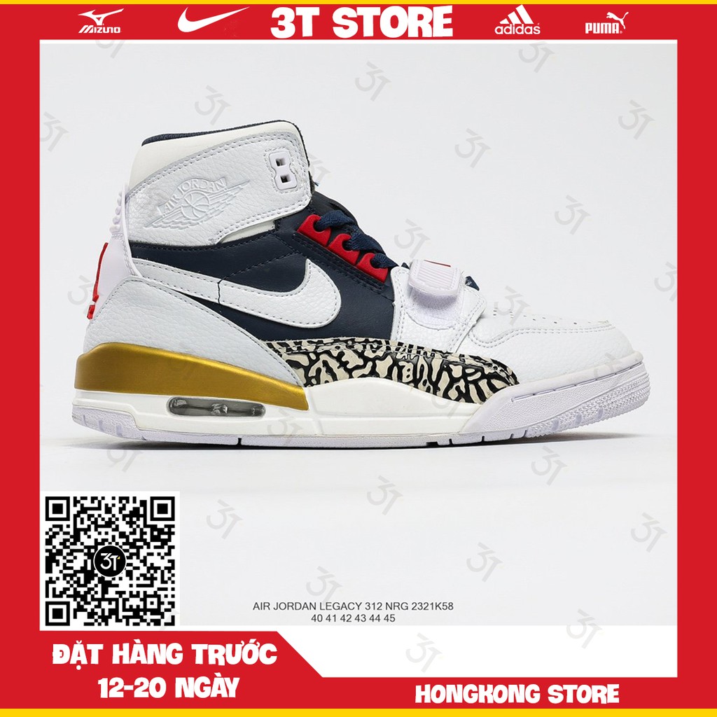 GIÀY SNEAKER MÃ SẢN PHẨM_ Air Jordan Legacy 312 Nrg NHIỀU MÀU PHONG CÁCH FULLBOX + FREESHIP KHI MUA 2 SẢN PHẨM
