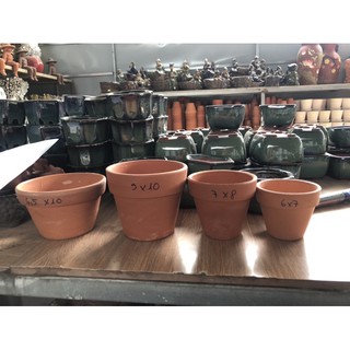 (giá hủy diệt) chậu đất nung 10*9cm