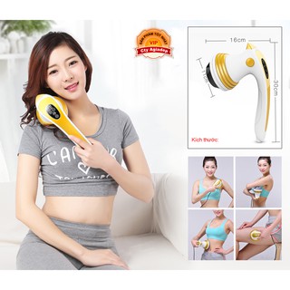 Máy massage tan mỡ giảm béo cho thân hình đẹp săn chắc Pin sạc - Máy matxa AGD 652