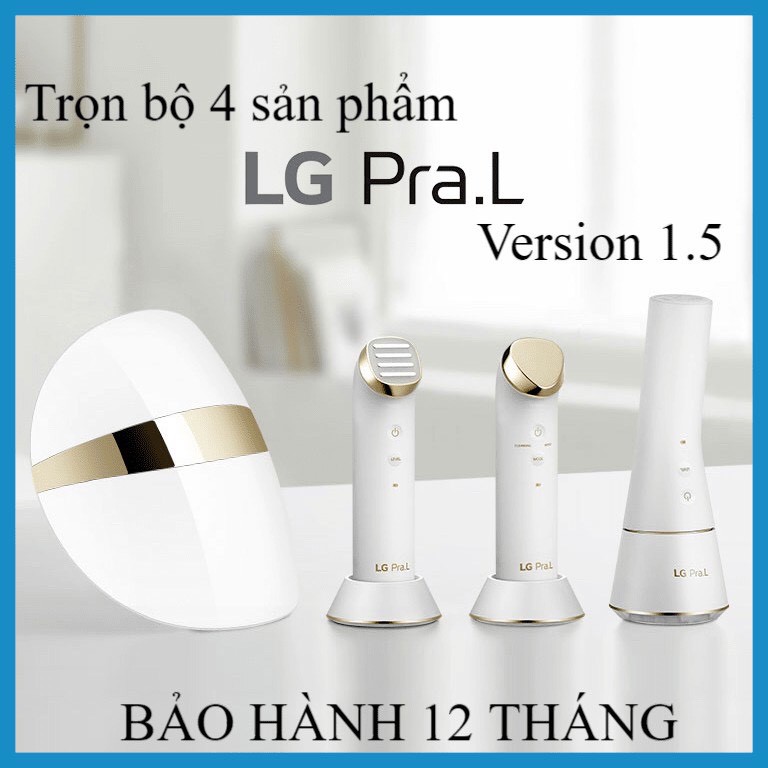 Fullset Thiết Bị Làm Đẹp LG Pral Plus bản 1.5 BẢO HÀNH CHÍNH HÃNG 12 THÁNG