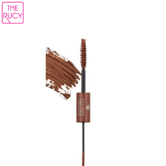 Mascara làm dài và cong mi 2 đầu The Rucy Five Back Skinny & Curling Double 02 Brown – Màu Nâu 4gx2