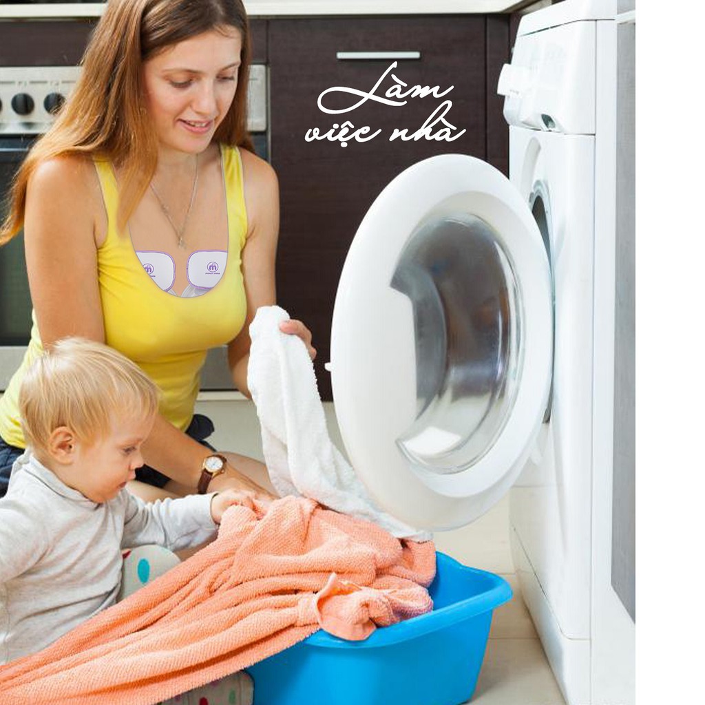 Máy Hút Sữa Không Dây Mama's Choice Máy Hút Sữa Rảnh Tay Siêu Tiện Lợi BH Chính Hãng 12 tháng 1 đổi 1