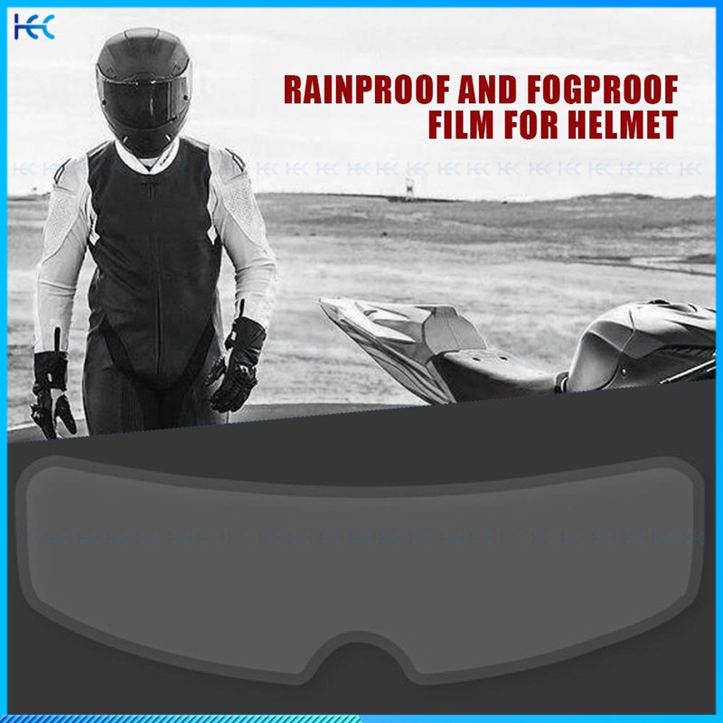 Phim Dán Mũ Bảo Hiểm Chống Sương Mù Chống Thấm Nước Tiện Dụng Khi Đi Xe Máy