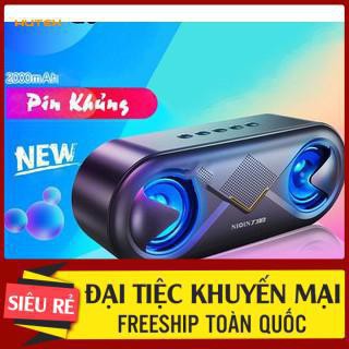 Loa bluetooth không dây mini cầm tay di dộng S6 bass căng đèn LED nhấp nháy theo nhạc