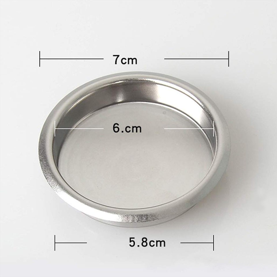 Phin mù inox 58mm - Phin vệ sinh máy pha cà phê