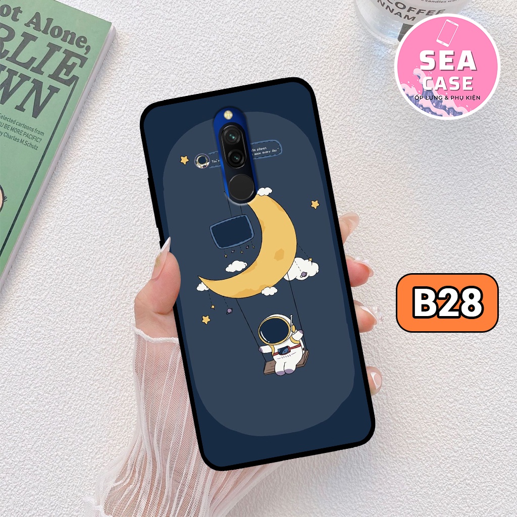 Ốp lưng XIAOMI REDMI NOTE 8 PRO/ REDMI 8/ REDMI 9 hình vũ trụ,hoạt hình,phi hành gia – ốp nhựa chống trầy,chống va đập