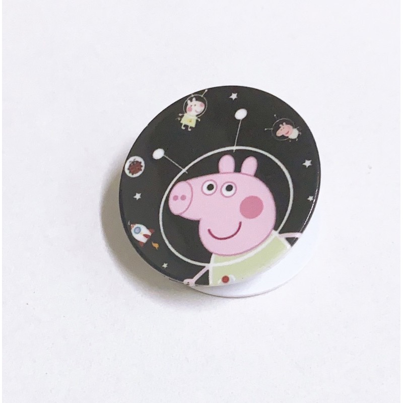 //LUXUBU//  Griptok peppa pig Giá đỡ điện thoại / nút chống điện thoại / IRING / Popsocket