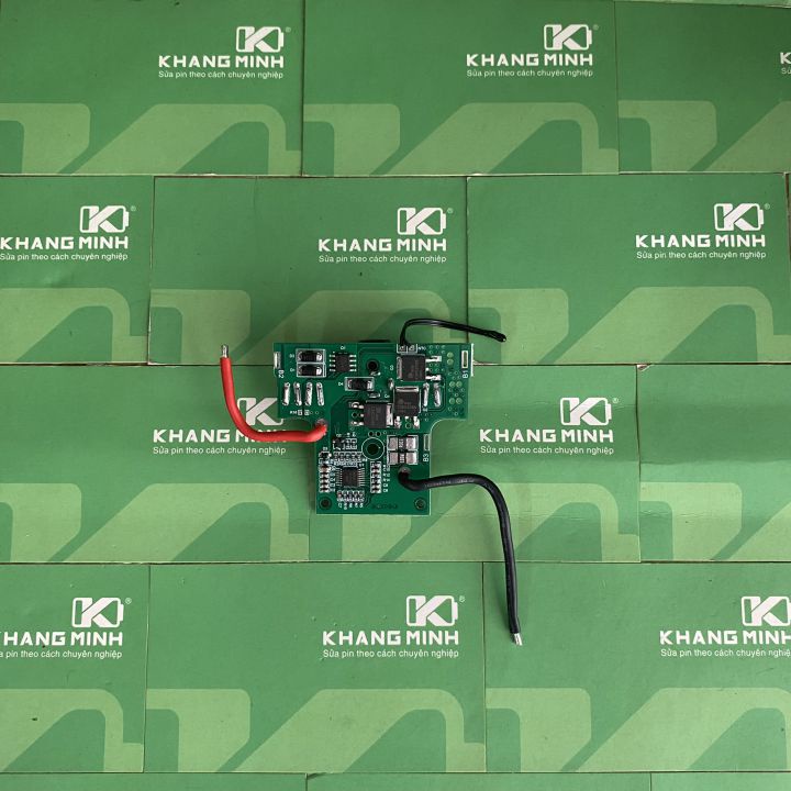 Mạch pin Hitachi 4S 14.4V, nhận sạc adaptor 16.8V, bảo vệ sạc và xả toàn diện