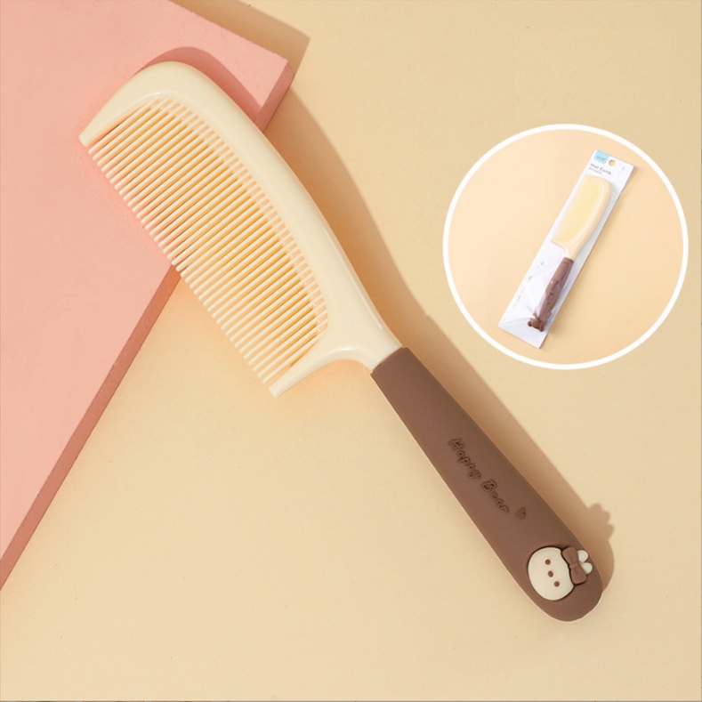 Lược chải tóc tay cầm hình thú dễ thương-Minkey