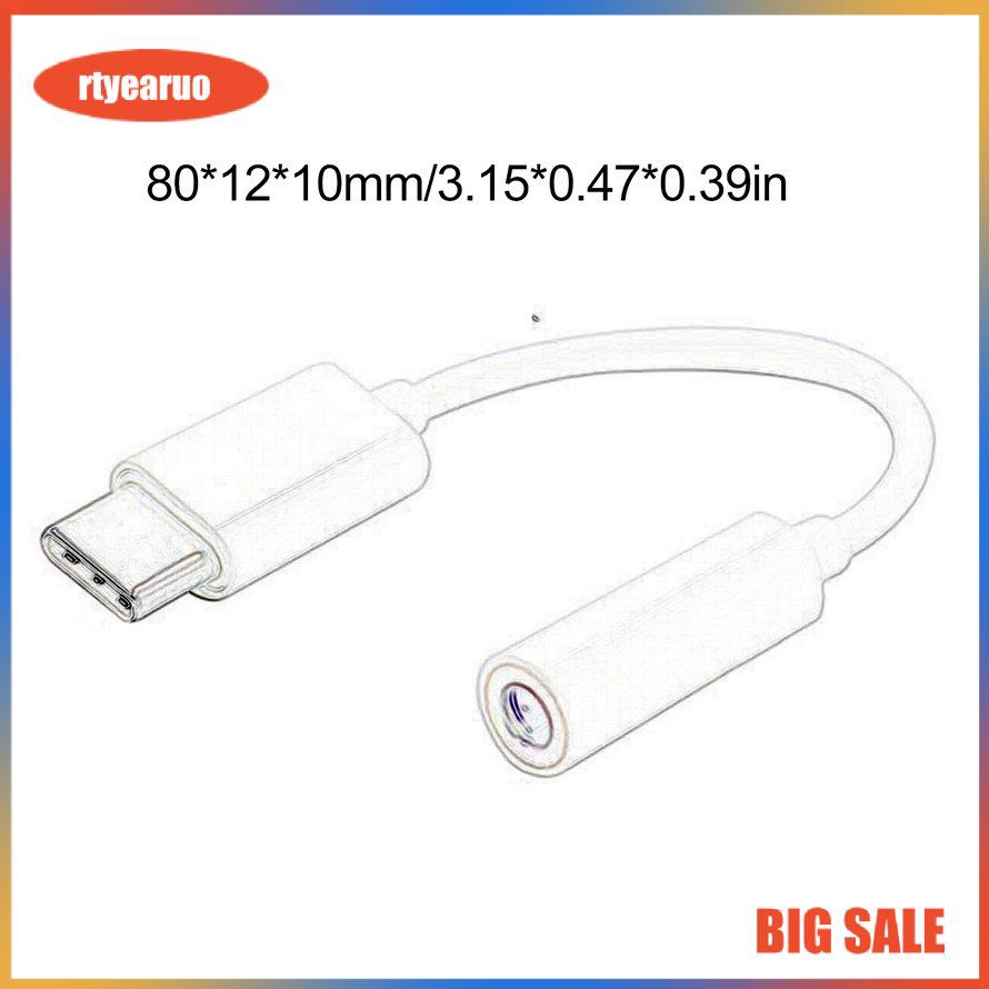 Cáp kết nối đầu cắm USB Type-C sang cổng tai nghe 3.5mm cho Letv