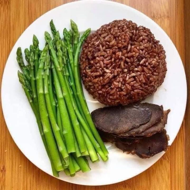 1kg gạo lứt đỏ Điện Biên